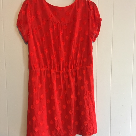 Bright red Broadway & Broome polka dot dress - Picture 7 of 8